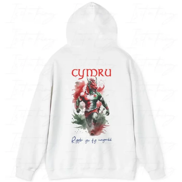 Cymru Rugby (Hoodie) - Image 2