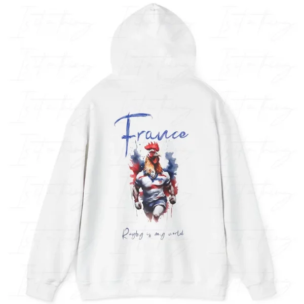 France Rugby (Hoodie) - Image 2