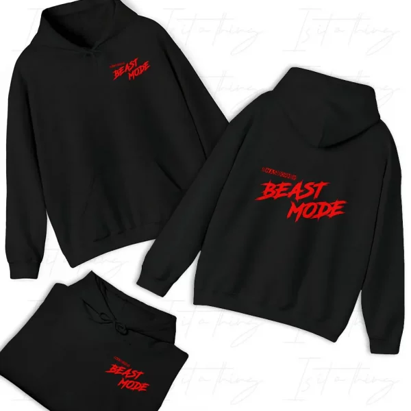 'I Was Born In Beast Mode' (Hoodie)
