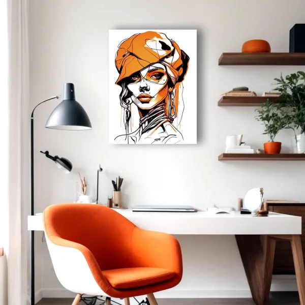 Limited Edition:<br>'Pop Art' Female 04<br>(24"x30" Canvas) - Image 5