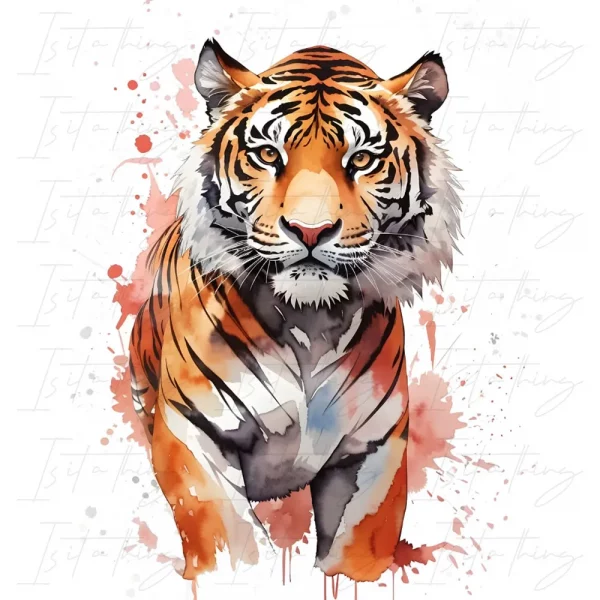 'Tiger 01' (Wall Art)