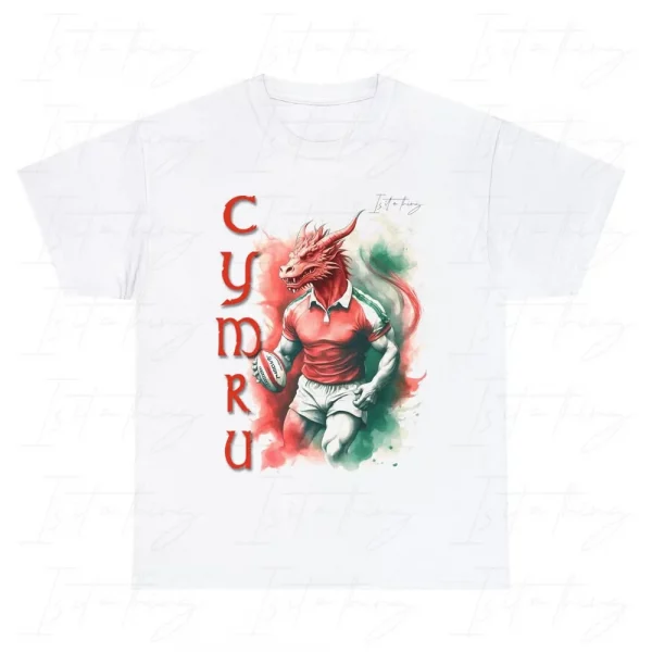 Cymru Rugby Flag (T-shirt)