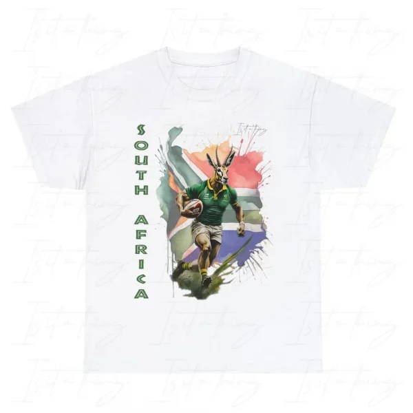 South Africa Rugby Flag (T-shirt)