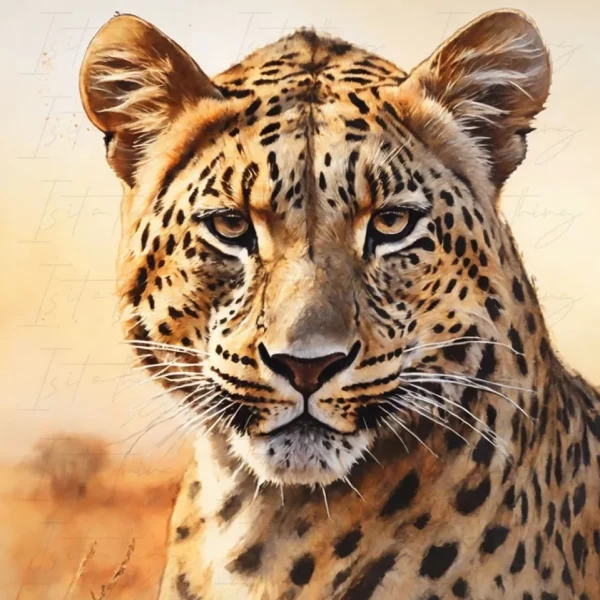 'Leopard 01' (Wall Art)