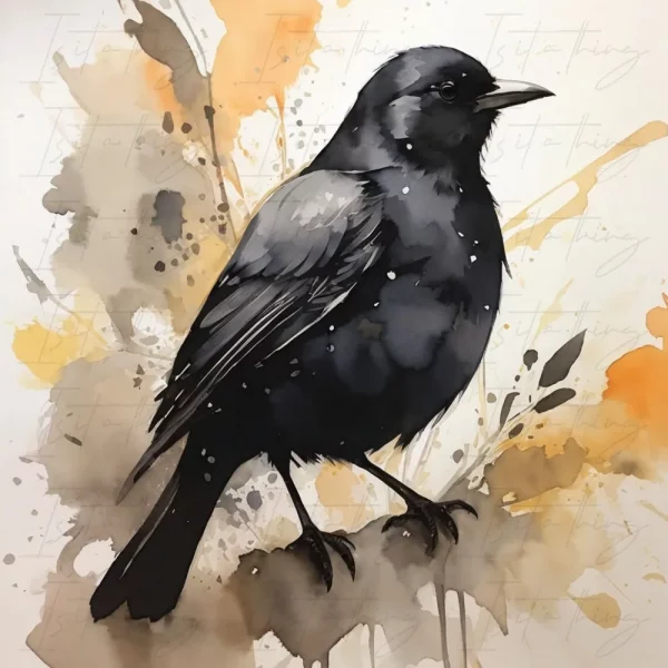 'Blackbird' (Wall Art)