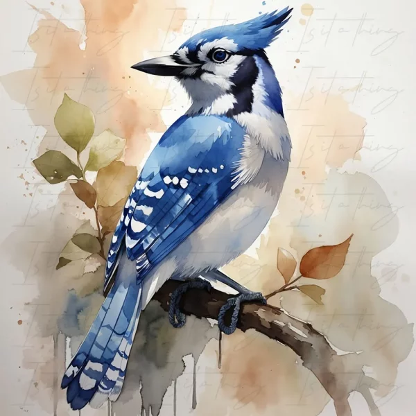 'Blue Jay' (Wall Art)