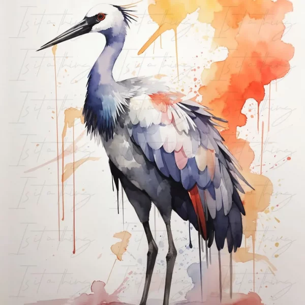 'Crane' (Wall Art)