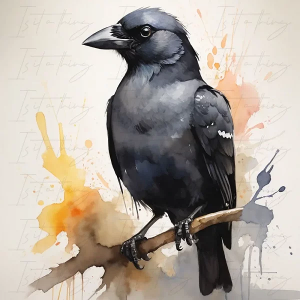 'Jackdaw' (Wall Art)