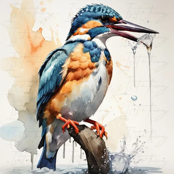 'Kingfisher' (Wall Art)