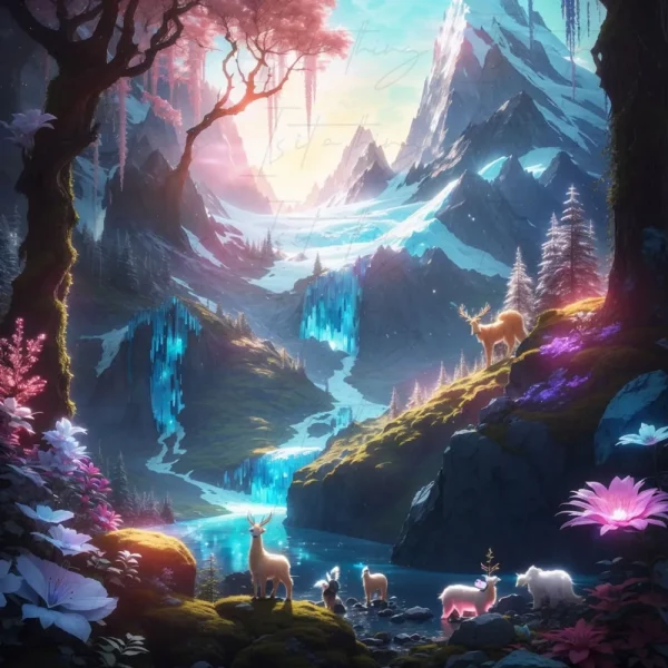 'Mystical Creatures' (Wall Art)