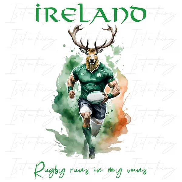 Ireland Rugby (Wall Art)