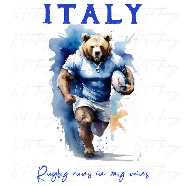 Italy Rugby (Wall Art)