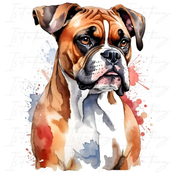 'Boxer' (Wall Art)